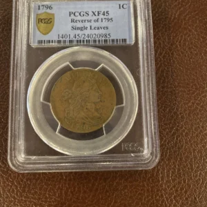 1796 1C Draped Reverse Of 1795 Large Cent