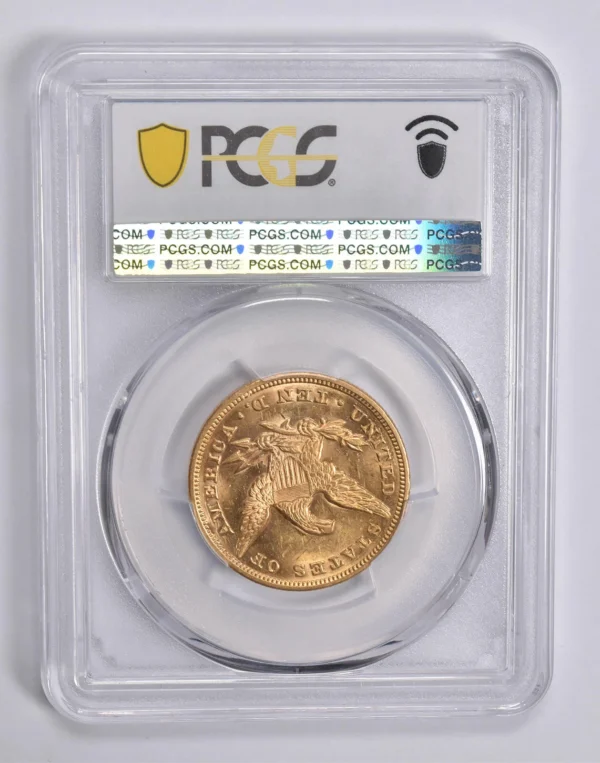 MS61 1848 $10 Liberty Head Gold Eagle PCGS *0416 - Image 2