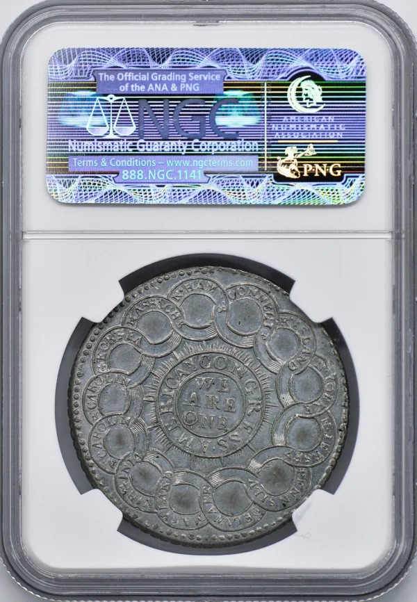 1776 CONTINENTAL $1 NGC MS 63 - Image 2