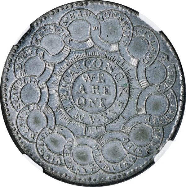 1776 CONTINENTAL $1 NGC MS 63 - Image 4