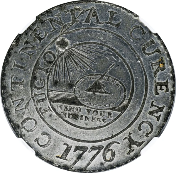 1776 CONTINENTAL $1 NGC MS 63 - Image 3