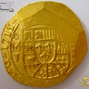 MEXICO 1715 NGC 63 FLEET SHIPWRECK 8 ESCUDOS  PIRATE GOLD COINS TREASURE COBS