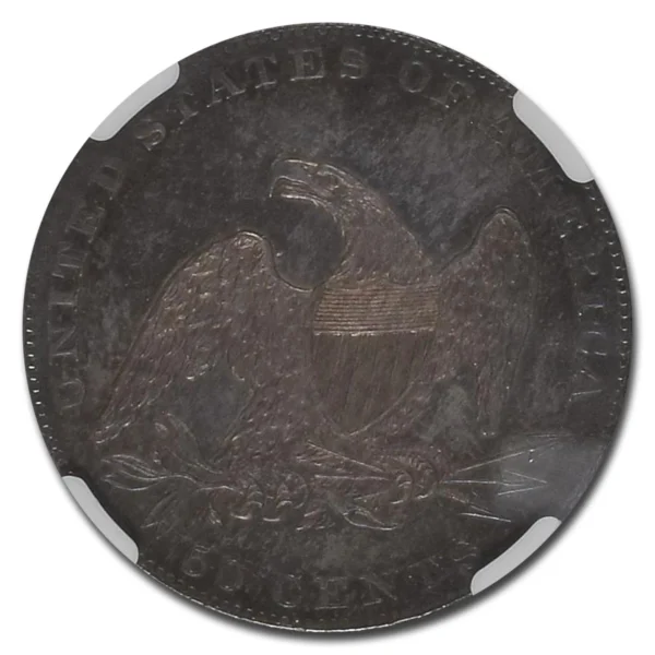 1837 Reeded Edge Half Dollar MS-66 NGC (PL) - Image 3