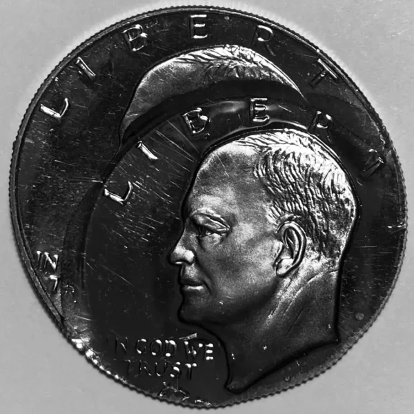 UNIQUE 1976-S Proof Bicentennial Ike $1 Double Struck 2nd Strike O/C NGC PF 64⭑ - Image 4