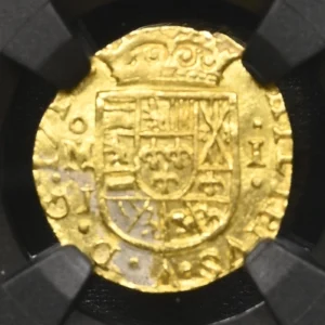 1714 Mexico ROYAL One Escudo from the 1715 Treasure Fleet MS 63 From the Source!