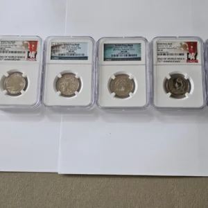 ⭐ 2020 W NGC MS68 ABSOLUTELY BEAUTIFUL 5 QUARTER SET      #306