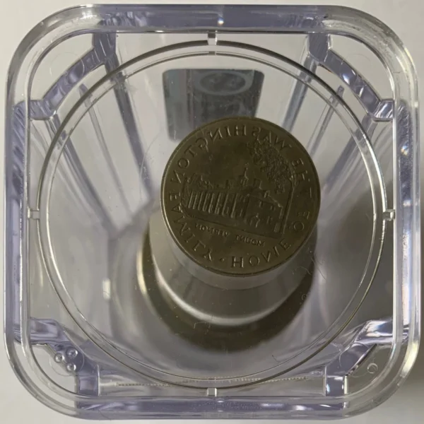 UNIQUE Uncanceled Martha Washington Cent Size Reverse Die for Judd #2180 NGC - Image 4