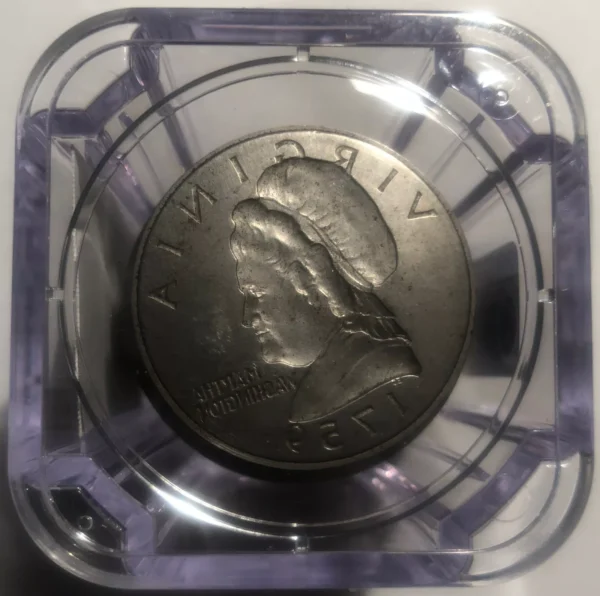 Uncanceled Martha Washington Half Dollar Size Obv Die for Judd #2131 NGC 2 Known - Image 3