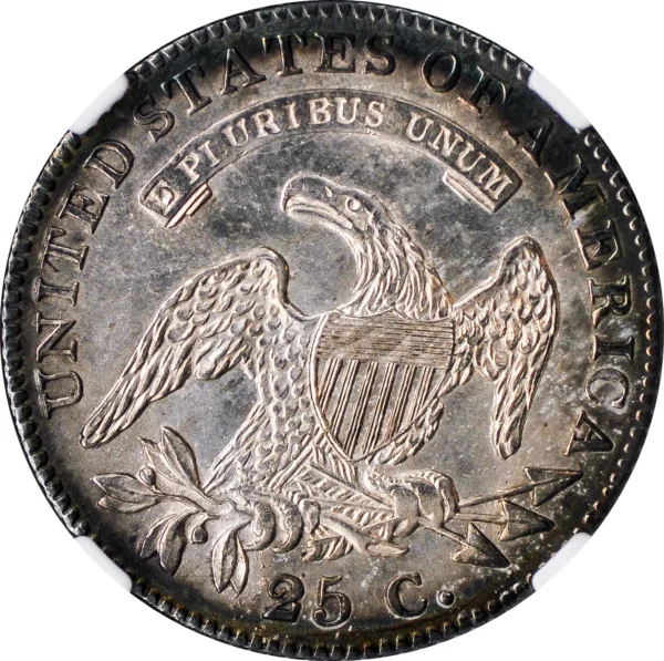 1820 CAPPED BUST 25C NGC MS 66+ - Image 4