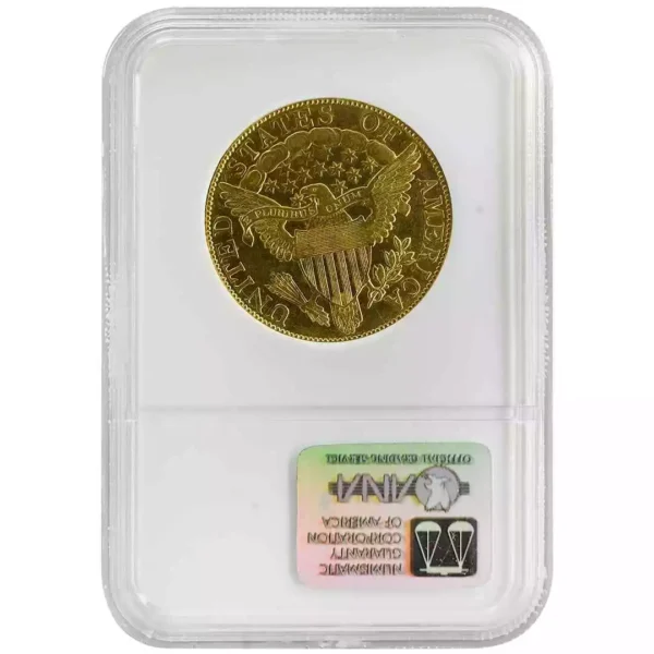 1804 $10 Crosslet 4, Draped Bust, NGC AU55 Rare Coin - Image 2