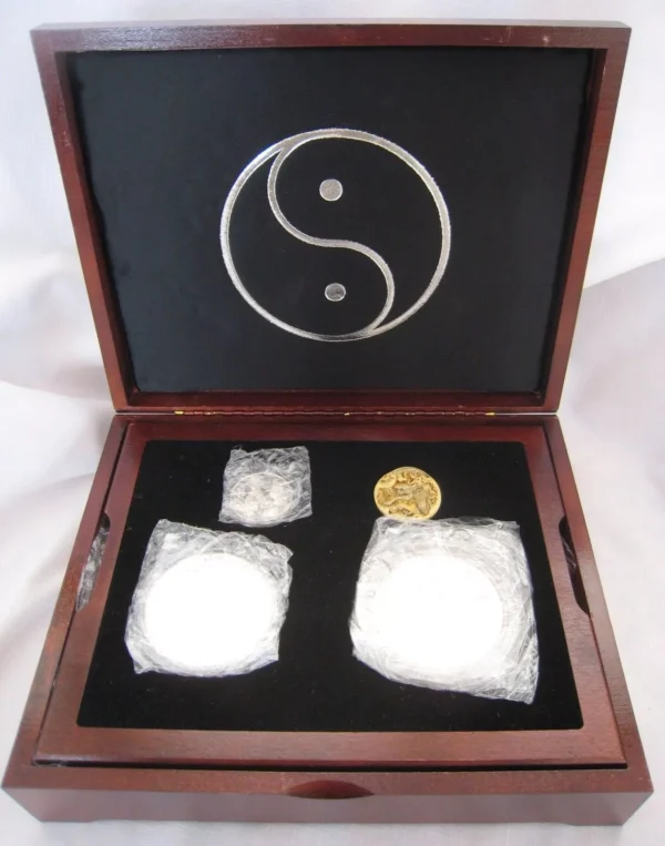 YIN YANG COLLECTION CHINA COINS OF INVENTION AND DISCOVERY  350 SETS    no panda - Image 2