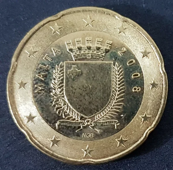 Unique 2008 Malta set of 3 Euro coins UNISSUED SAMPLE signed by Designer NGB - Image 7