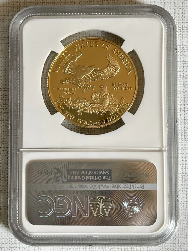 USA 1988 Eagle 4pc Gold NGC PF69-70 ULTRA CAMEO Set SKU#6390 - Image 4