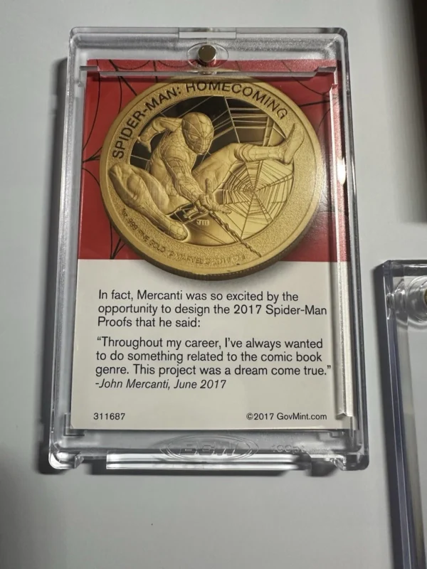! MOST RARE SPIDER-MAN GOLD COIN SET! STAN LEE SIGNED. 1 OF A KIND BULLION SET! - Image 7