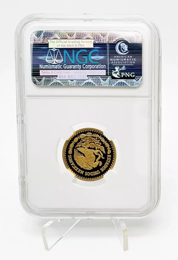Mexico 2014 Mexican Gold Libertad 5 Gold Coins Proof Set 1.9 oz NGC PF69 - Image 6