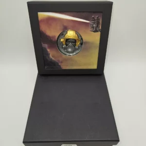 ???? 2021 $500 Cook Islands 5 oz .9999 Gold High Relief Proof FIREFIGHTER 29 MINTD