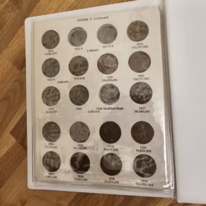 Original One Penny Coin  Pennies Of Great Britain 1902 To 1936.  Set