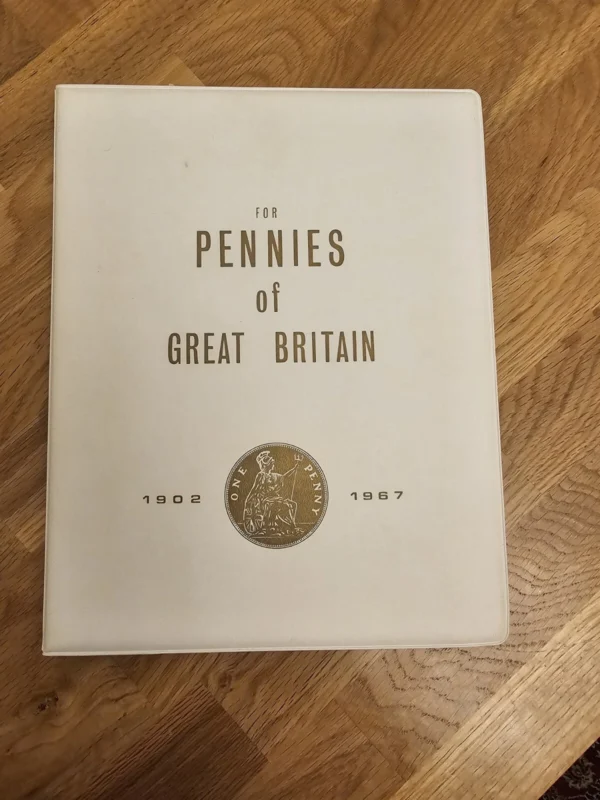 Original One Penny Coin  Pennies Of Great Britain 1902 To 1936.  Set - Image 2