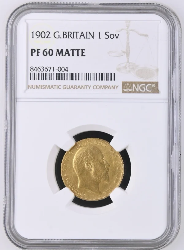 1902  13 Coin Proof Long Set King Edward VII All Coins Encapsulated By NGC - Image 7