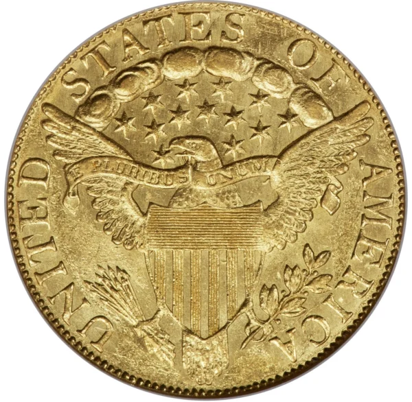 1804 DRAPED BUST $10 NGC MS 62 - Image 4