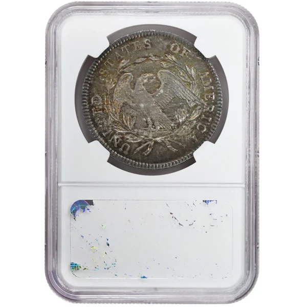 1795 $1 Flowing Hair Dollar, NGC MS64, 3 Leaf Superb! Beautiful Color, Luster... - Image 2