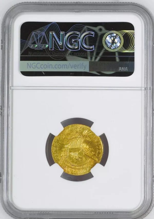 1808 CAPPED BUST $2.5 NGC AU 58 - Image 2