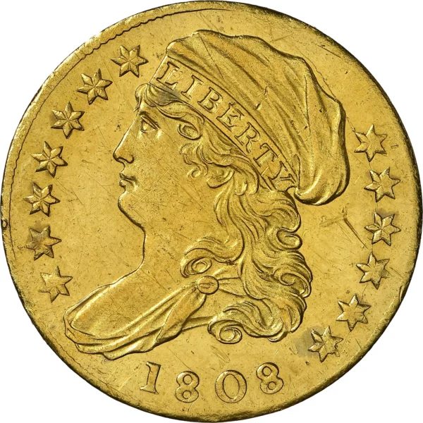 1808 CAPPED BUST $2.5 NGC AU 58 - Image 3