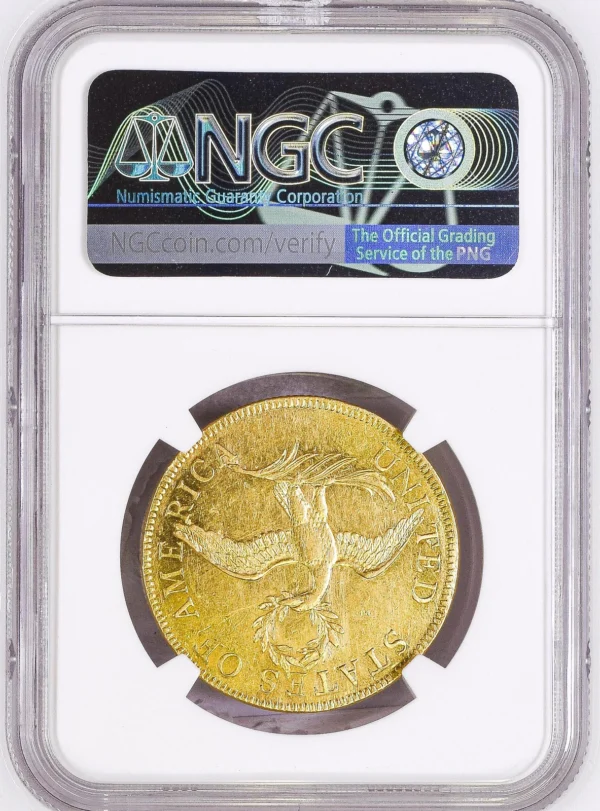 1797 DRAPED BUST $10 NGC AU 58 - Image 2