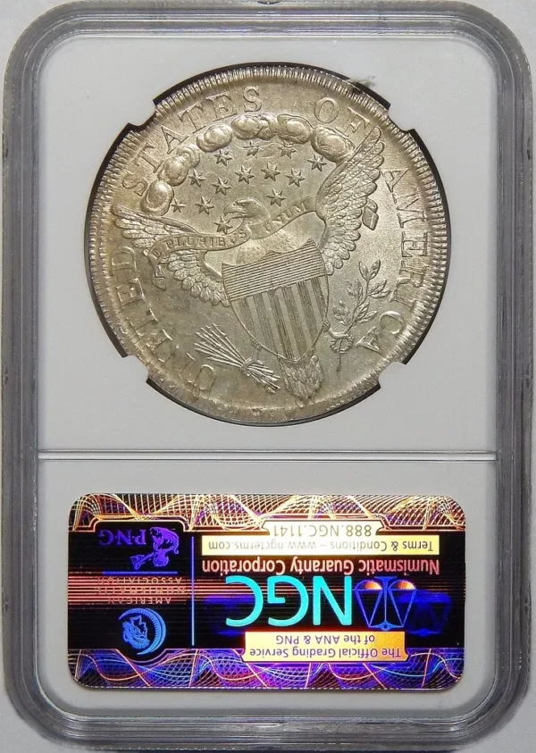 1799 NGC MS65 DRAPED BUST DOLLAR - Image 4