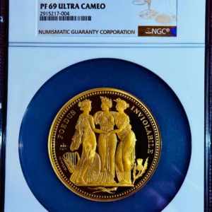 THREE GRACES-SALE- 5oz-24K-GOLD (999.9) NGC-PF-69-UC/MINTAGE: #2 of 30 TOTAL!!!