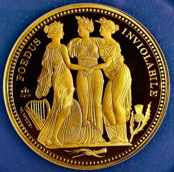 THREE GRACES-SALE- 5oz-24K-GOLD (999.9) NGC-PF-69-UC/MINTAGE: #2 of 30 TOTAL!!! - Image 3